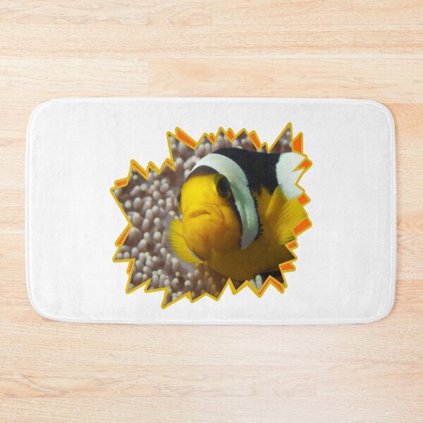 Item preview, Saddleback Clownfish Close-Up Starburst * Raja Ampat Art |  designed and sold by Photo & Design Ute Niemann.
