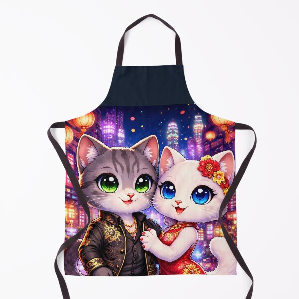 Item preview, The Hong Kong Cats in Love designed and sold by Meow Story .