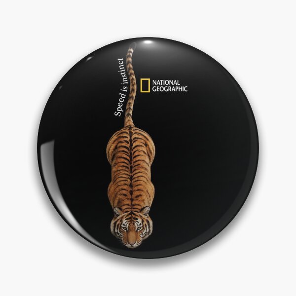 Item preview, National Geographic Speed Is Instinct Tiger Graphic T-Shirt designed and sold by egabilo.