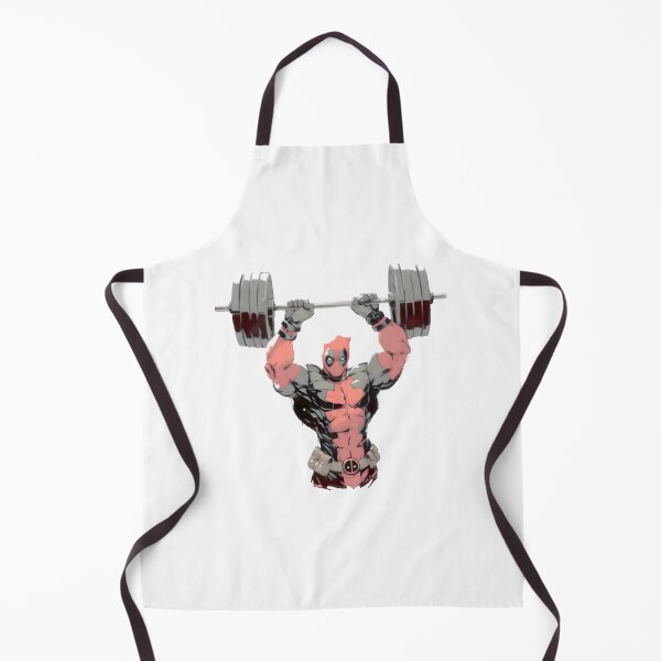 Item preview, Deadpool At Gym designed and sold by brocheavisser.