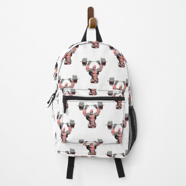 Item preview, Deadpool At Gym designed and sold by brocheavisser.