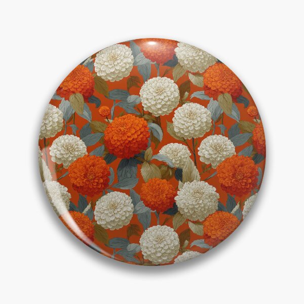 Item preview, Cute Zinnia Flower - Tropical Flower Pattern - Graduation Gifts for boyfriend designed and sold by RoyalStarsPatts.