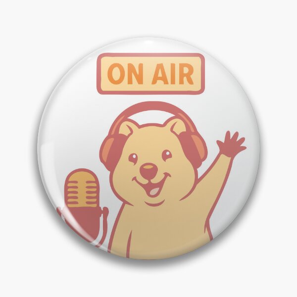 Item preview, Quokka Radio - Pet Broadcast Club designed and sold by RedStreamStudio.