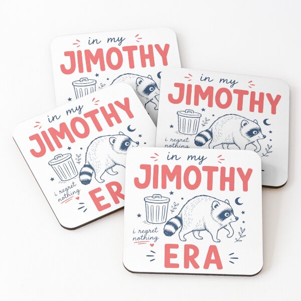 Item preview, In My Jimothy Era, Raccoon, Seattle Cryptid Meme, Trash Panda, Sarcastic, Jimothy  designed and sold by Quiajia.