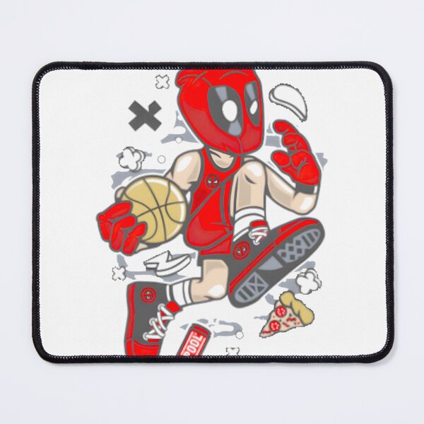 Item preview, Deadpool Basketball designed and sold by brocheavisser.