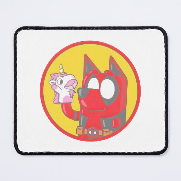 Item preview, Deadpool Bluey designed and sold by brocheavisser.