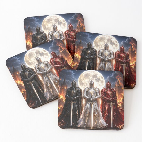 Item preview, Medieval Warriors in Fiery Castle designed and sold by DWolf04.