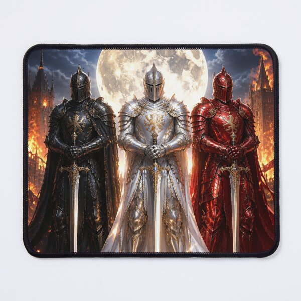 Item preview, Medieval Warriors in Fiery Castle designed and sold by DWolf04.