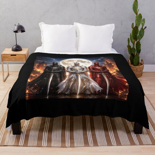 Item preview, Medieval Warriors in Fiery Castle designed and sold by DWolf04.