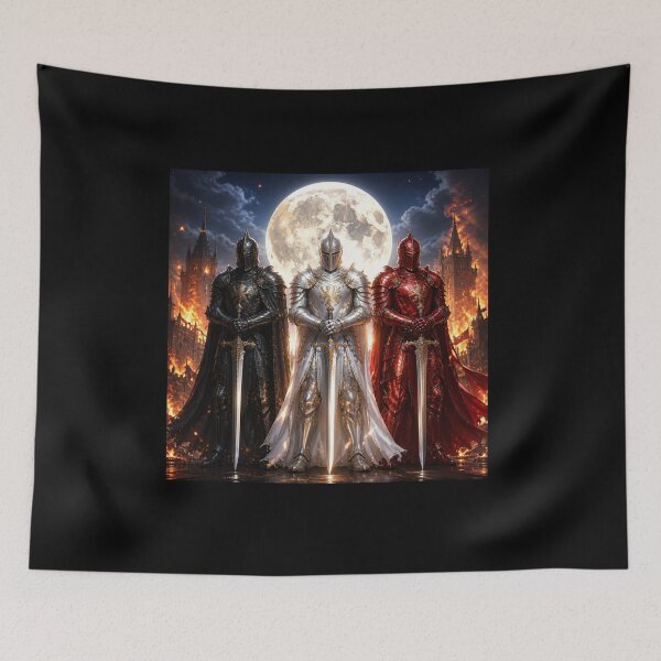 Item preview, Medieval Warriors in Fiery Castle designed and sold by DWolf04.