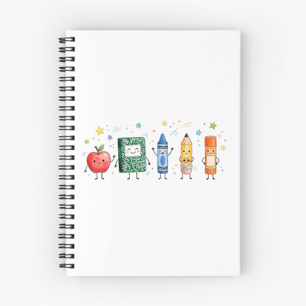 Item preview, Back To School, Happy School Supplies designed and sold by CanvasKitchen.