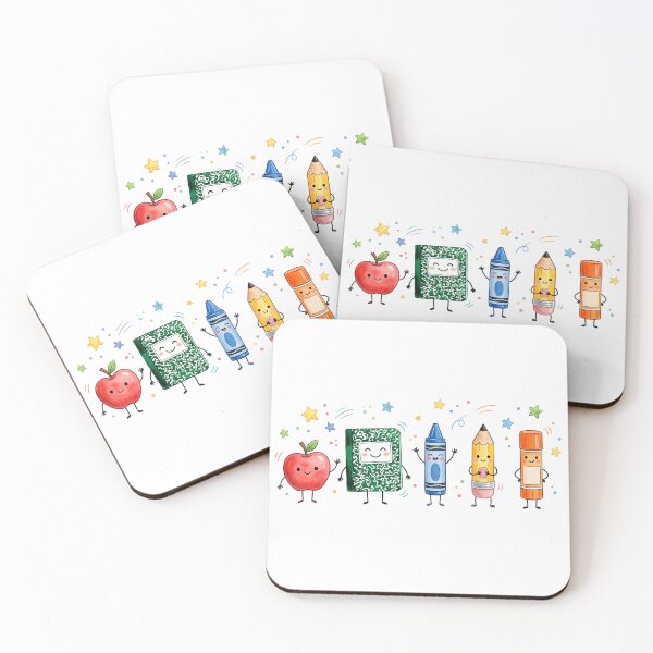 Item preview, Back To School, Happy School Supplies designed and sold by CanvasKitchen.
