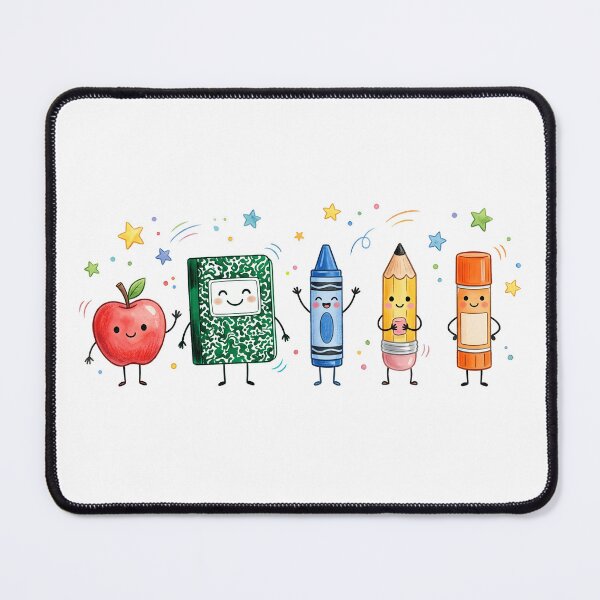 Item preview, Back To School, Happy School Supplies designed and sold by CanvasKitchen.