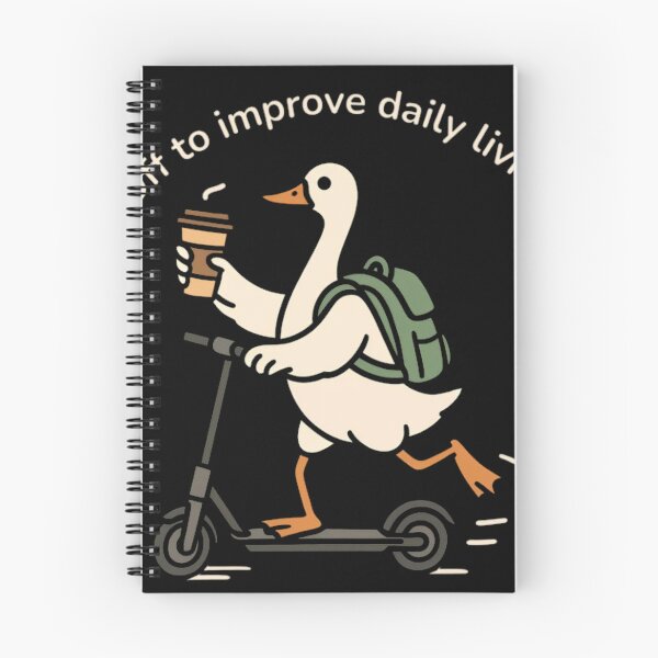 Item preview, Off To Improve Daily Living Funny Goose Occupation designed and sold by tranda90.