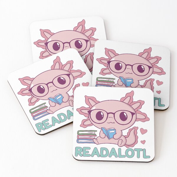 Item preview, Readalotl Cute Axolotl Reading Book Shirt Funny Book Lover designed and sold by mraihan.