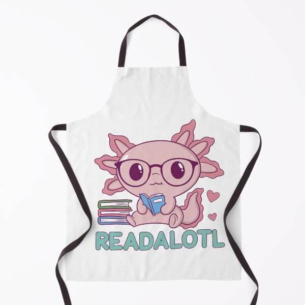 Item preview, Readalotl Cute Axolotl Reading Book Shirt Funny Book Lover designed and sold by mraihan.