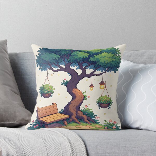 Item preview, Casa del árbol con diseño pixel art y una acogedora zona de estar. designed and sold by Mianku | Für das Leben.