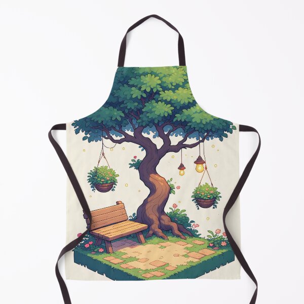 Item preview, Pixel art treehouse with a cozy seating area designed and sold by Mianku | Für das Leben.
