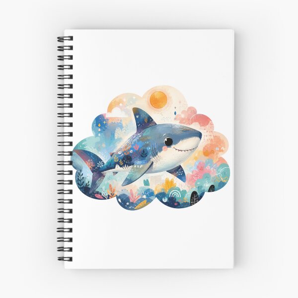 Item preview, Cute Shark Artwork designed and sold by FeelTheDrawing.