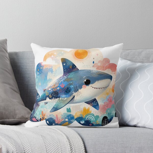 Item preview, Cute Shark Artwork designed and sold by FeelTheDrawing.