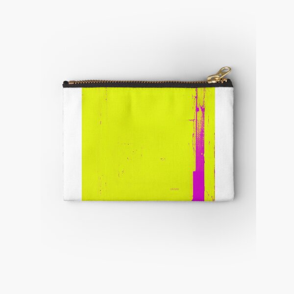 Item preview, Distressed pink line against yellow background  designed and sold by chibberdyviews.