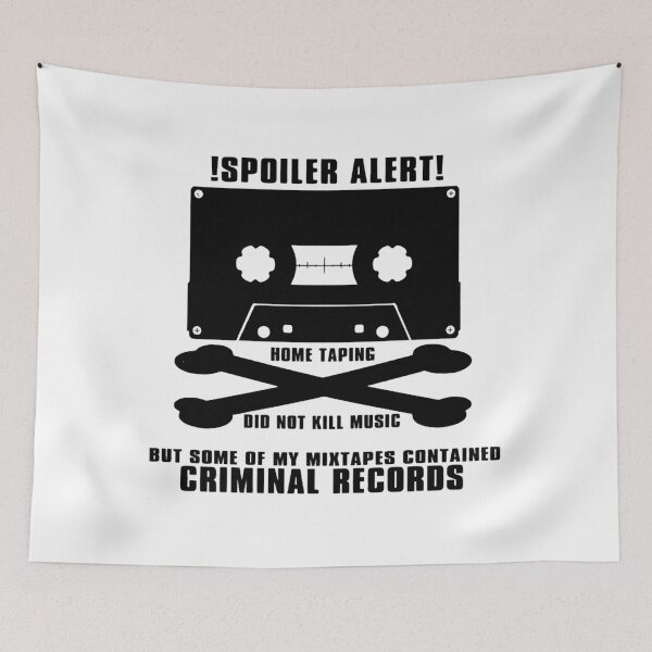 Item preview, Home Taping Is Killing Music designed and sold by EdificatTTArt.