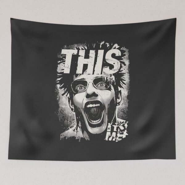 Item preview, This Is Me Screaming Man Grunge Zine designed and sold by ERODED SELF.