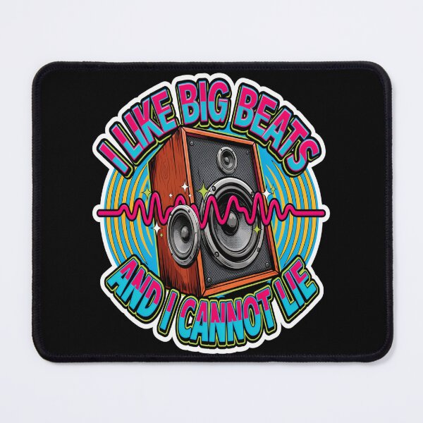 Item preview, I Like Big Beats And I Cannot Lie – Retro Speaker Design designed and sold by Midnight Veil Designs.