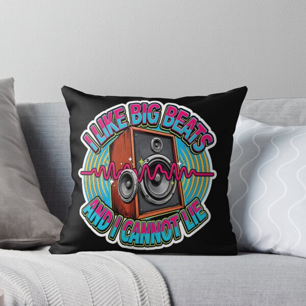 Item preview, I Like Big Beats And I Cannot Lie – Retro Speaker Design designed and sold by Midnight Veil Designs.