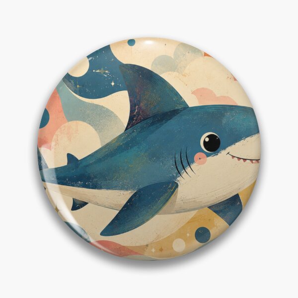Item preview, Cute Shark Artwork designed and sold by FeelTheDrawing.