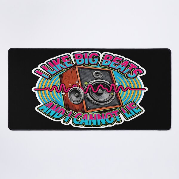 Item preview, I Like Big Beats And I Cannot Lie – Retro Speaker Design designed and sold by Midnight Veil Designs.