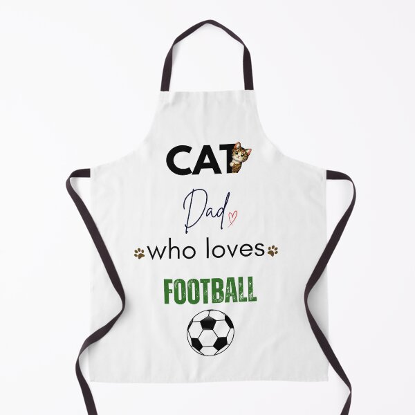 Item preview, Cat Dad Who Loves Football designed and sold by PawFitt.