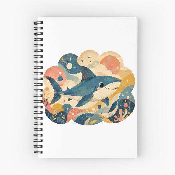 Item preview, Cute Shark Artwork designed and sold by FeelTheDrawing.