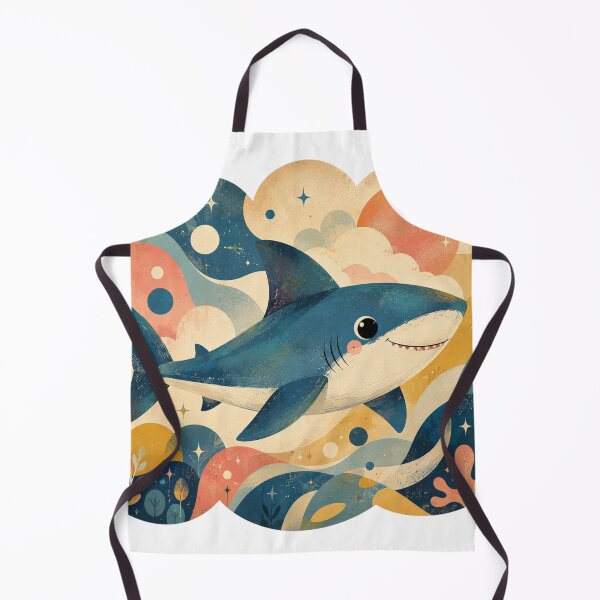 Item preview, Cute Shark Artwork designed and sold by FeelTheDrawing.