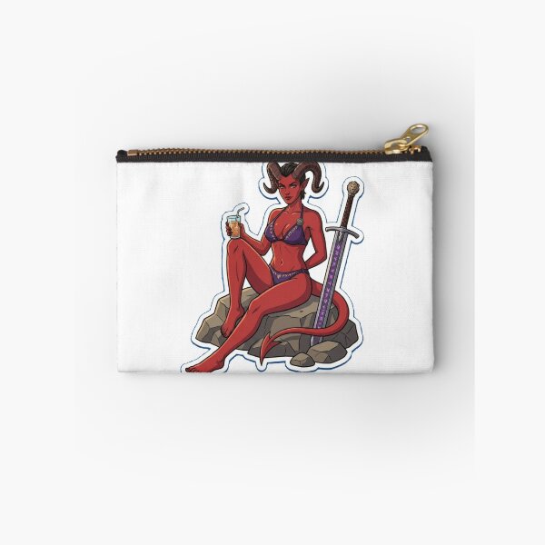 Item preview, Tiefling paladin with greatsword bikini and lounging designed and sold by Prestons Corner.