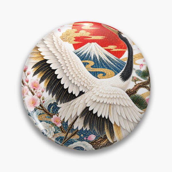 Item preview, Japanese Red-Crowned Crane designed and sold by Daihuku2525.