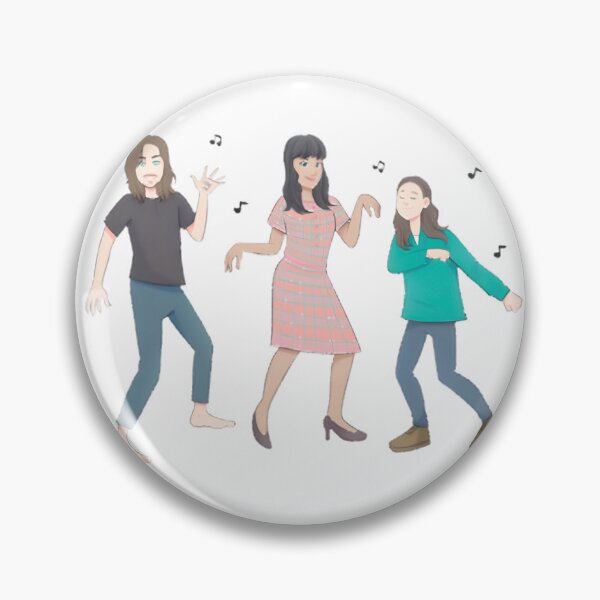 Item preview, Dancing Siblings Groovy Vibes Art designed and sold by deiroclecirt.
