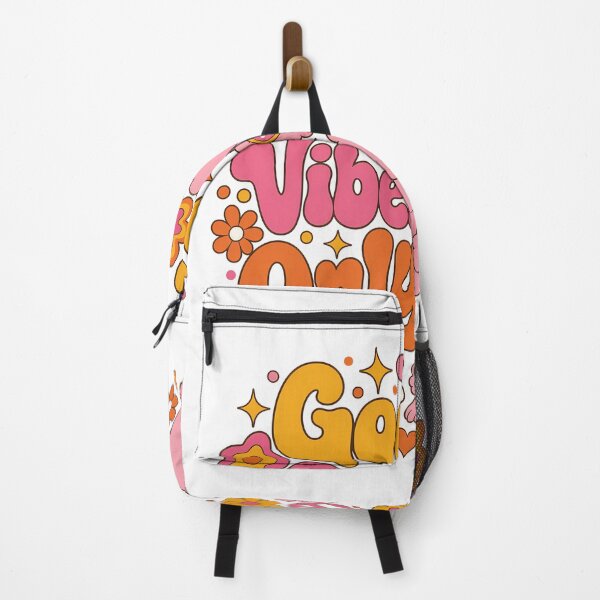 Item preview, Good Vibes Only Groovy Pink Poodle Retro 70s designed and sold by BobbyTee Merch.
