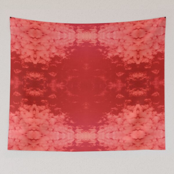 Item preview, Red cloudy sky, infrared mirror photo designed and sold by lyloubeaupere.