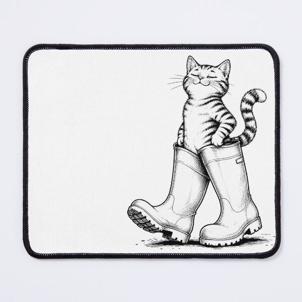 Item preview, Cat in rubber boots or Puss in Boots designed and sold by Fingolfins Welt.