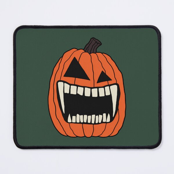 Item preview, Scary Jack O Lantern Face Halloween Pumpkin with Fangs designed and sold by YggOutfitters.