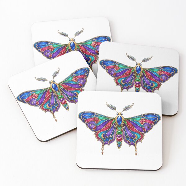Item preview, Moth colour art designed and sold by srinig.