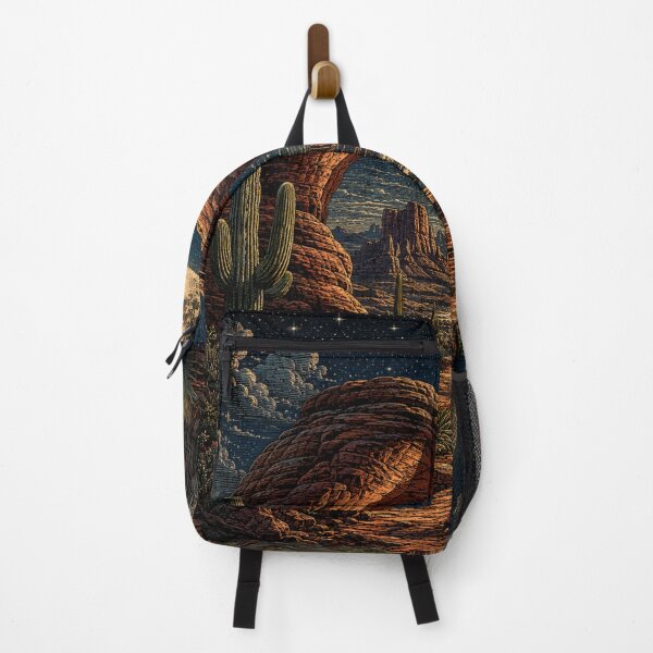 Item preview, Desert Arch Under the Moon – Vintage Southwest Landscape designed and sold by TeeVibeHaus.