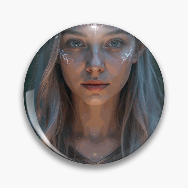 Item preview, Enchanting Elf Woman Holding a Glowing Orb designed and sold by NicolasSoto.