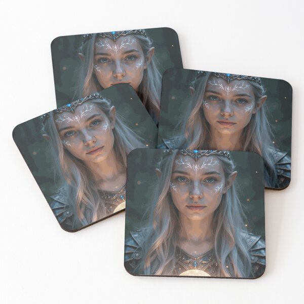 Item preview, Enchanting Elf Woman Holding a Glowing Orb designed and sold by NicolasSoto.