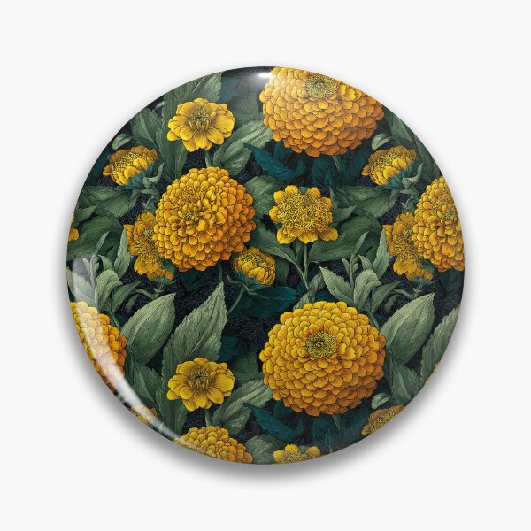 Item preview, Bold Zinnia Floral - Hawaiian Flower Pattern - Housewarming Gift Ideas designed and sold by RoyalStarsPatts.