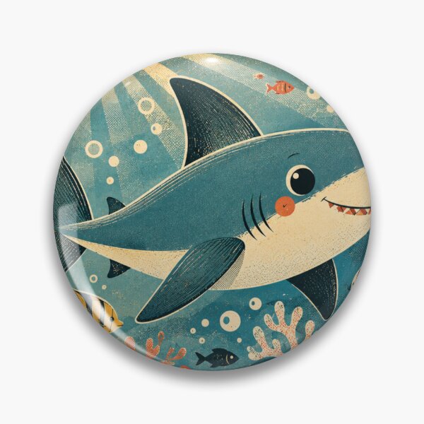 Item preview, Cute Shark Artwork designed and sold by FeelTheDrawing.