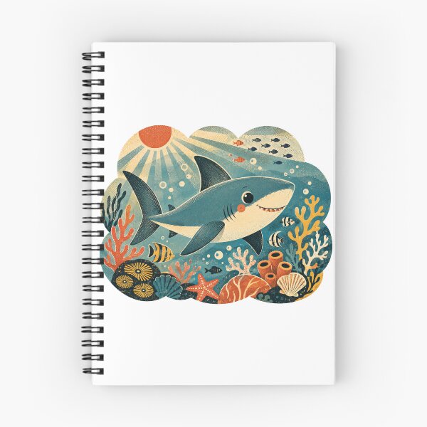 Item preview, Cute Shark Artwork designed and sold by FeelTheDrawing.