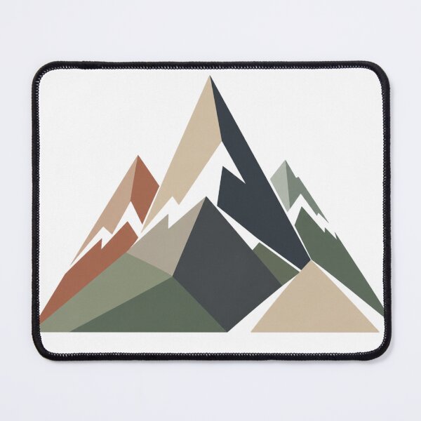 Item preview, Minimalist Geometric Mountain Design designed and sold by srinig.
