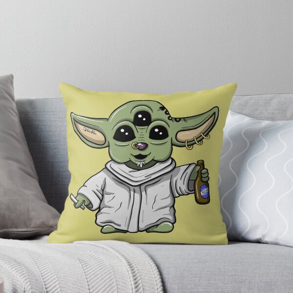 Item preview, Grogu Punk – Galactic Rebel Cartoon designed and sold by nacho1988.